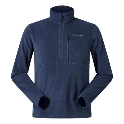 Berghaus Prism Half Zip Polartec Fleece für Herren, Dusk, XL
