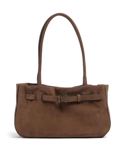 Abro Suede Jill Schultertasche dunkelbraun 032605-33-51 von abro
