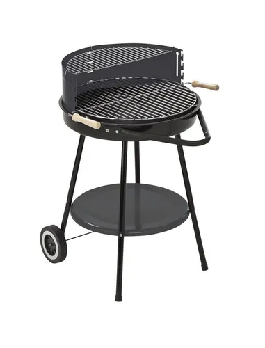 Mr. Gardener Grillwagen Santa Fe Rundgrill mit Windschutz von Mr. Gardener