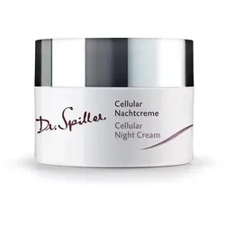 Dr.Spiller Cellular Line Nachtcreme 50 ml - Nachtpflege mit 12-Stunden-Langzeit-Hydration, aktiviert hauteigene Feuchtigkeitsprozesse und glättet Trockenheitsfältchen für strahlend frische Haut am Morgen.