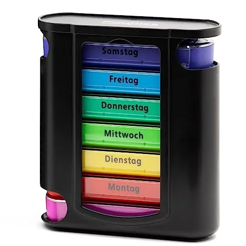 Foubiss Tablettenbox 7 Tage – BPA-frei