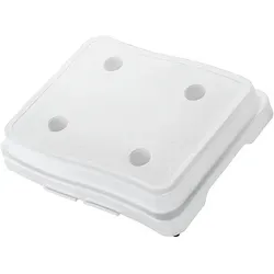 Maximex Bad-Stufe 3er Set - Sonstige Badaccessoires für mehr Sicherheit und Unabhängigkeit im Bad – erweiterbar auf bis zu 35 cm Höhe, mit rutschsicherer Trittfläche und 190 kg Tragkraft.