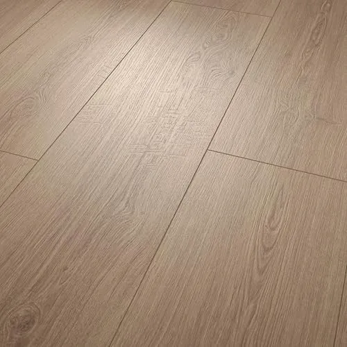 Laminat Nature Sense Victoria Eiche braun Landhausdiele 1292 x 246 x 8 mm - Laminatboden in edler Eiche-Optik, robust und pflegeleicht, ideal für stilvolle Wohnräume.