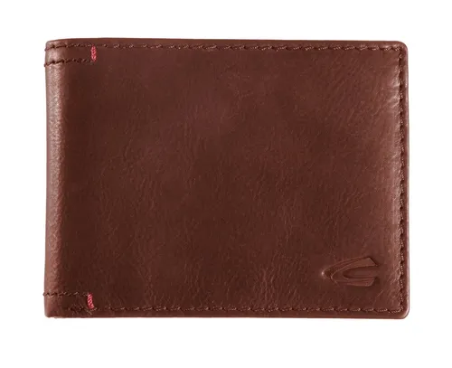 camel active Salamanca Herren Geldbörse Querformat aus Leder - Herren-Geldbörse in mittlerer Größe mit 6 Kreditkartenfächern und sportlichem Rindleder-Design für stilbewusste Entdecker.