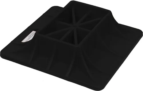 TRUTZHOLM Druckluftgeräte-Set Unterlegplatte für Farm Jack Offroad 4x4 Wagenheber - Druckluftgeräte, robuste Unterlegplatte aus Hartkunststoff für optimale Standsicherheit bis 2500kg, verhindert das Einsinken auf weichem Untergrund.