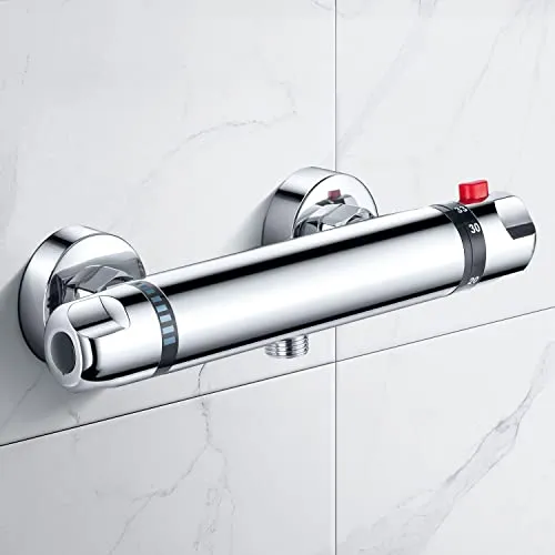 Duscharmatur Thermostat-Brausebatterie Chrom