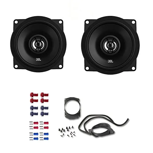 JBL Stage1 51F Auto Lautsprecher Boxen 300 Watt 13 cm 2 Wege Koax passend für Mercedes C-Klasse (W202) 1993-2001 Türen Heck