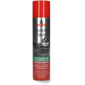 Nigrin Cockpitspray 20442, Berries und Cream, mit spezieller Schaumtextur, Spray, 400 ml