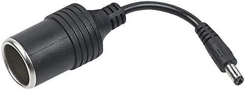 revolt 12 Volt Adapter: Adapter Hohlstecker (5,5mm x 2,1mm) auf 12-V-Zigarettenanzünder-Buchse (12V Hohlstecker, Rundstecker 12V, Steckdosen)