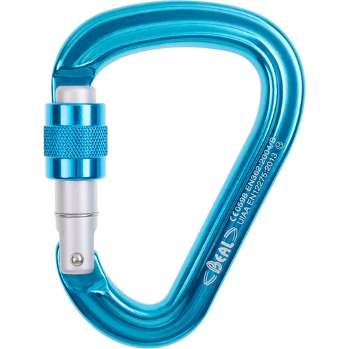 Beal Be Safe Karabiner (Größe One Size, blau) in blau von Beal