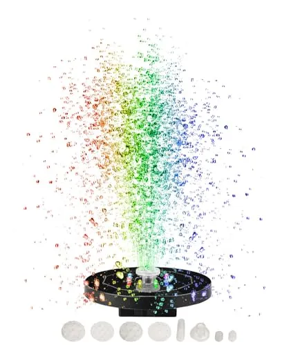 Royal Gardineer LED-Solar-Springbrunnenpumpe