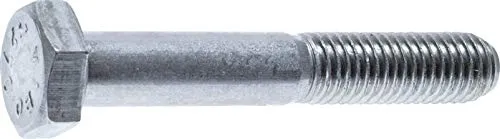 Sechskantschraube DIN 931, M 16x100, Stahl verzinkt 8.8 Werkstoff:Stahl verzinkt 8.8 d:M 16mm l:100