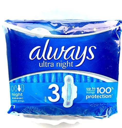 ALWAYS Ultra 7's Night mit Flügeln, 0.044901 kg von Always