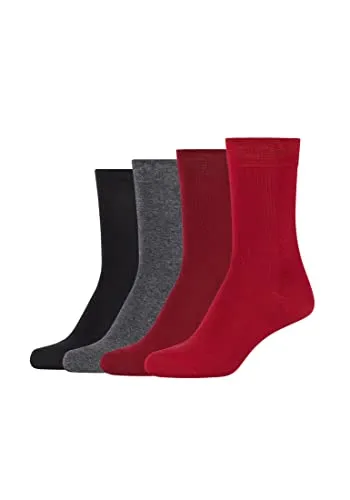 Camano Damen Socken 4er Pack 35/38 birch melange