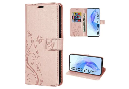 betterfon Handyhülle Handytasche für Honor 90 Lite Schutzhülle Klapphülle, Bookstyle-Hülle: Magnetverschluss 3 Kartenfächer & Standfunktion