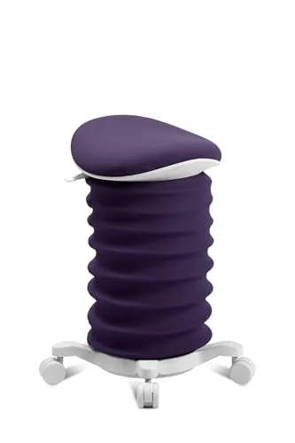 TOPSTAR Sitness 4D - Ergonomischer Bürohocker mit Rollen - Bürohocker mit patentierter 4D-Technologie für optimale Beweglichkeit und Rückenentlastung. Höhenverstellbar von 58 bis 70 cm, ideal für Büro und Home-Office.