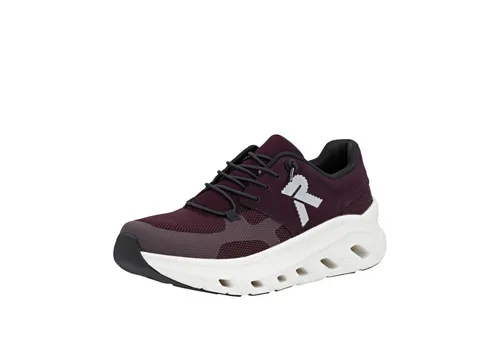 RIEKER SPORT Plateausneaker für Damen, Gr. 43, brombeere