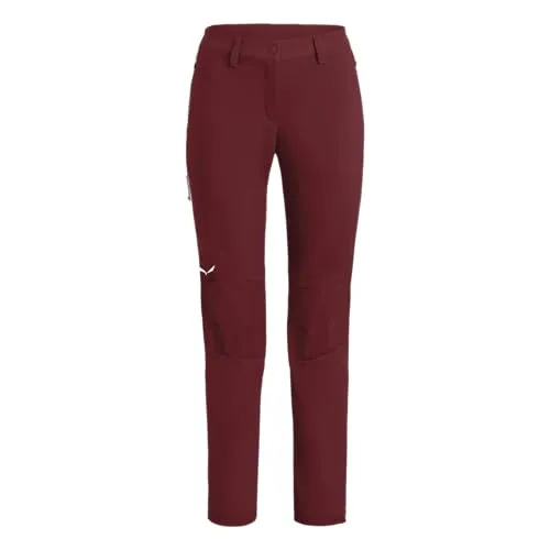 Salewa Damen Puez Orval 2 Hose - Größe XS, rot - Wanderhosen mit hervorragender Bewegungsfreiheit und effektivem Feuchtigkeitsmanagement, ideal für Sport und Alltag.