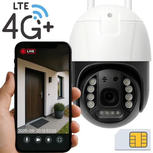 C15X-4G V380 PRO GSM Drehkamera – Mobiles Überwachungssystem