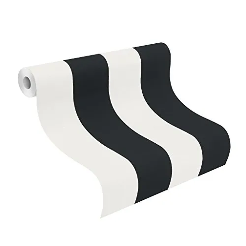 Rasch Tapeten Schwarz von Rasch