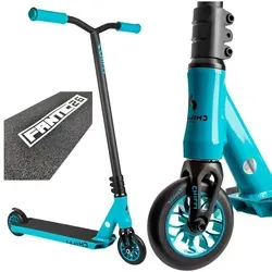 Chilli Pro Reaper Stunt-Scooter Ice Teal - Cityroller für Tricks, mit leichtem 3,8 kg Gewicht und robustem 6061 Aluminium Deck. Ideal für Kinder ab 8 Jahren bis 100 kg.