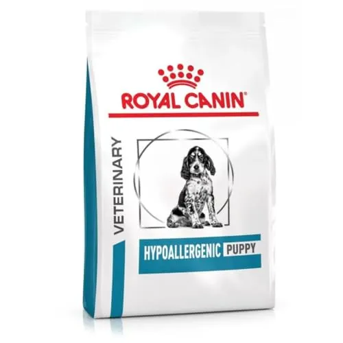 Royal Canin Hypoallergenic Puppy 14 kg - Hundefutter für Welpen mit hypoallergenen Proteinen, unterstützt die Hautgesundheit und minimiert Allergierisiken, ideal für Welpen mit Futtermittelunverträglichkeiten.
