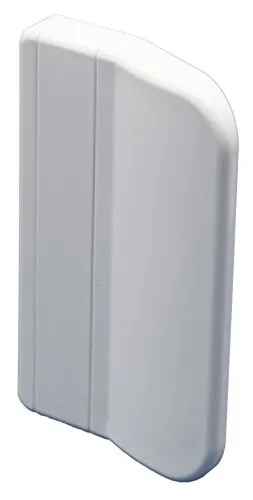 CC-Shopping - Balkontürgriff 911 eckige Ausführung - Kunststoff UV-stabilisiert - für den Außenbereich inkl. 2 Montageschrauben, 70x45x13 mm - (weiß - RAL 9016)