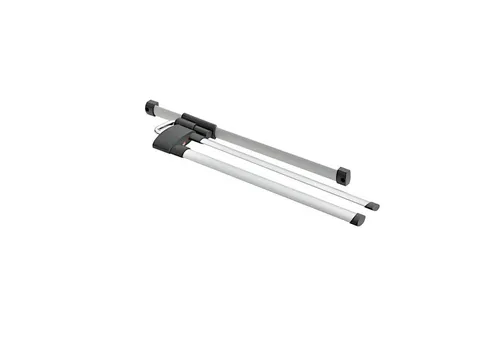 Hailo Secco Alu Line Handtuchhalter - 3132101 - Zubehör - Küchenspülen, eleganter Handtuchhalter aus Aluminium mit zwei Stangen für optimalen Platz und modernes Design in graphitgrau.