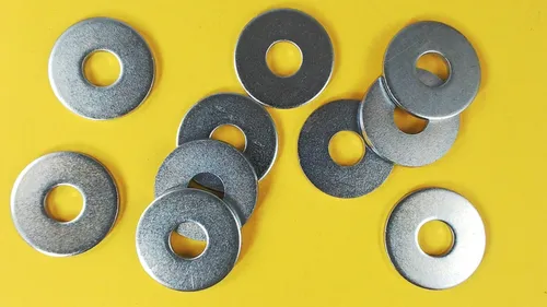 10X Unterleg Scheiben DIN 440 für Holzkonstruktion M10 Form R verzinkt ISO 7094