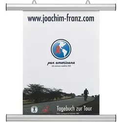 Franken Klemmschiene Spezial Silber 42,5 x 42 cm - Aluminium Klemmschiene für lose Papiere, einstellbar und selbstmontierbar