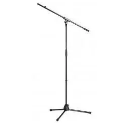 K&M 27105 Mikrofonstativ Schwarz mit Schwenkarm von K&M