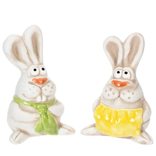 Produktbild Osterdeko Keramikfiguren Handbemalt – Kreative Tischdeko für Ostern