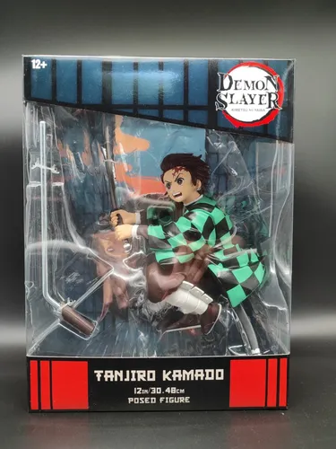 Demon Slayer: Kimetsu no Yaiba PVC Statue Tanjiron Kamado 30 cm - Action-Figur aus PVC, detailgetreu und ideal für Sammler und Fans der beliebten Anime-Serie Demon Slayer. Höhe: 30 cm.