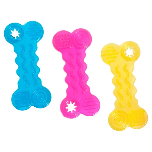 Karlie Hundespielzeug good4fun Knochen 14 cm groß für Hunde, schwimmfähig