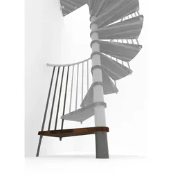 Minka Höhenerweiterung Spiral Smart 120cm Walnuss Grau