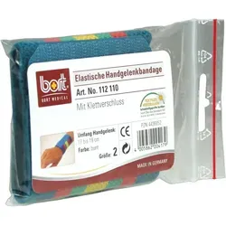 Bort Handgelenkbandage m.Klettverschl.Gr.2 bunt 1 St