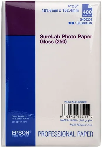 EPSON Glossy Papier 250g/m² 10x15cm von Epson