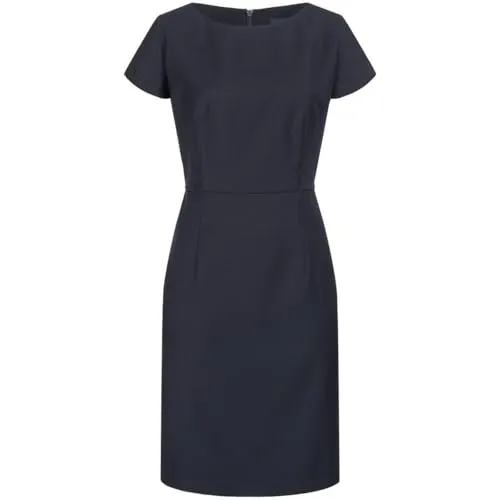 Hechter Paris Corporate Kleid Tailored Modern Fit in blau von Daniel Hechter