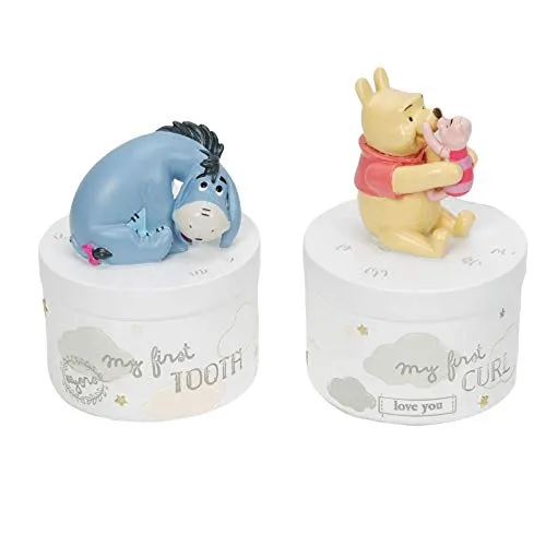 Disney Winnie Pooh Lockendose und Zahndose im Set - Geschenkset