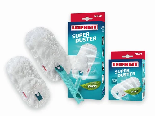 Leifheit SUPERDUSTER mit Ersatzbezug
