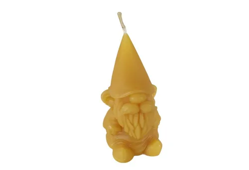 Aspinaworld Bienenwachskerze Zwerg Kerze 8 cm – Kerze aus Bienenwachs