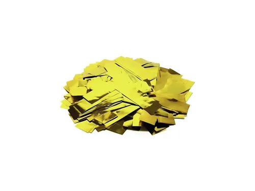 TCM Fx Discolicht Metallic Konfetti 55x18mm, gold, 1kg in gold von TCM Fx