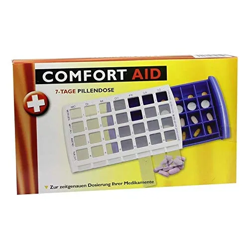 PILLENDOSE f.7 Tage m.28 Fächern 1 St