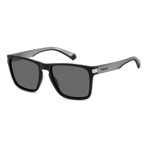 Polaroid PLD 2139/S Herren-Sonnenbrille - Sonnenbrille mit vollem Rand und eckigem Design, aus leichtem Kunststoff für höchsten Tragekomfort und stilvollen Schutz vor UV-Strahlen.