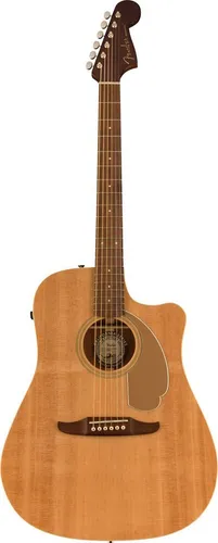 Fender Redondo Player NAT Westerngitarre - Westerngitarre mit massiver Fichtendecke und elegantem Sapele-Korpus. Ideal für Einsteiger und Fortgeschrittene, bietet sie einen warmen Klang und hervorragenden Spielkomfort.