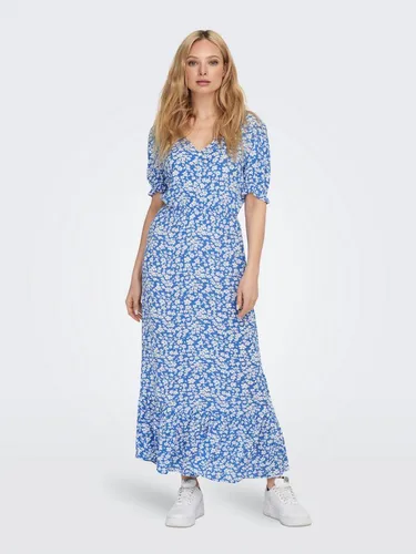 ONLY Onlchianti S/S Long Dress WVN Noos - Elegantes Freizeitkleid - Freizeitkleider für Damen, aus hochwertiger Baumwolle, ideal für lässige Anlässe und den Sommer.