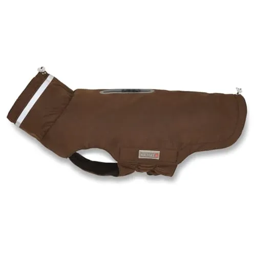 Wolters Outdoorjacke Modern Classic für Dackel – Braun, Größe 46 cm - Stylische und wetterfeste Jacke für Dackel, ideal für Outdoor-Aktivitäten. Maschinenwaschbar für einfache Pflege.