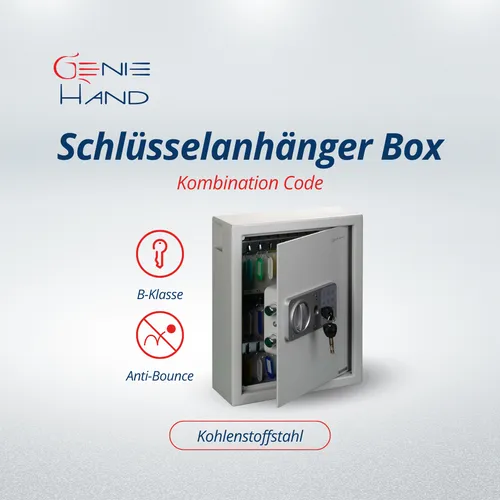 Schlüsseltresor Schlüsselschrank Tresor Schlüsselkasten mit Elektronikschloss