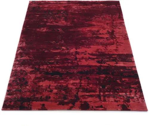 Musterring Teppich in Rot aus Viskose - Hochwertiger Wohnteppich aus Viskose in Rot, Maße: 200 x 1,2 cm. Ideal für stilvolle Räume und gemütliche Atmosphäre. Jetzt 10€ Willkommens-Gutschein sichern!