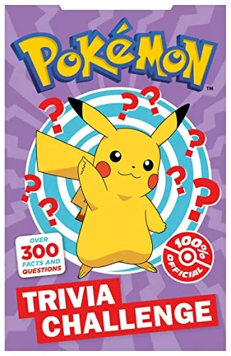 Pokémon Trivia Challenge: The ultimate quiz book – the perfect Christmas stocking filler for Pokémon fans young and old!